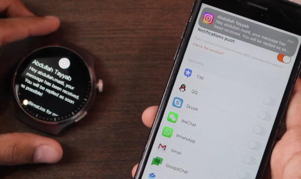 Read texts from your phone